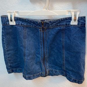 Forever 21 denim skirt